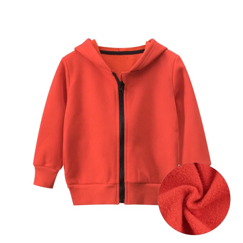 Blusa de Moleton Infantil #Fleece com Capuz | Tam: 1-9 anos #unissex - Mãe Compra De Mãe