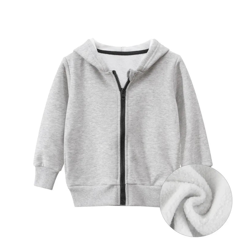 Blusa de Moleton Infantil #Fleece com Capuz | Tam: 1-9 anos #unissex - Mãe Compra De Mãe