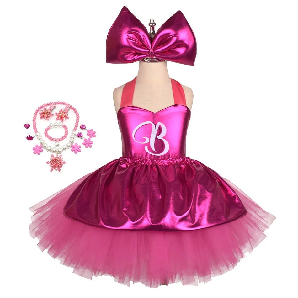 Fantasia Infantil Barbie Luxo - Tam 3 a 12 Anos - Mãe Compra De Mãe