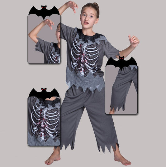 Fantasia Infantil Halloween Esqueleto - Mãe Compra De Mãe