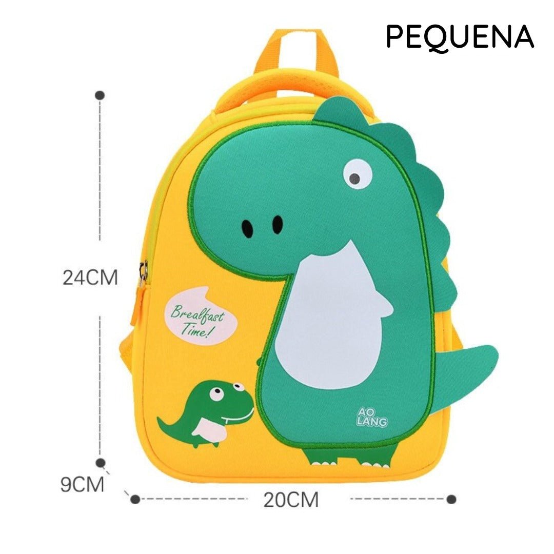 Mochila Infantil Dino 3D - Mãe Compra De Mãe
