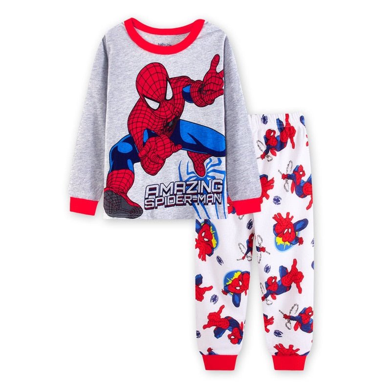 Pijama Infantil Homem-Aranha Manga Longa - Mãe Compra De Mãe