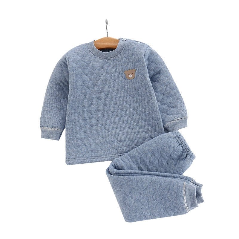 Pijama Infantil #Unissex Outono & Inverno | Tam: 9 meses - 5 anos - Mãe Compra De Mãe