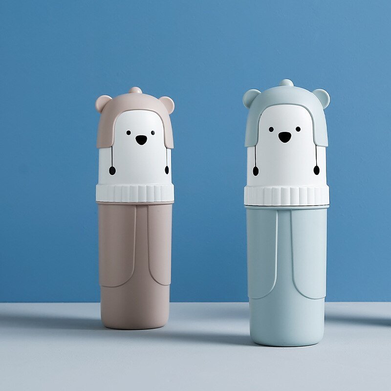 Porta Escova de Dentes Urso Polar - Mãe Compra De Mãe