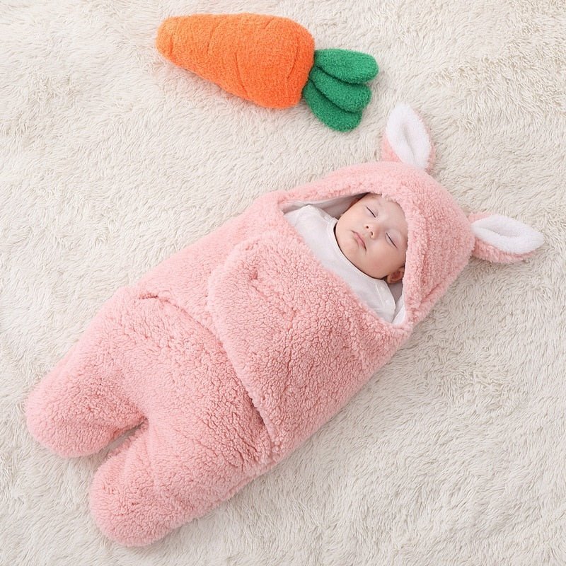 Saco de Dormir Bebê com Capuz #Inverno - Mãe Compra De Mãe