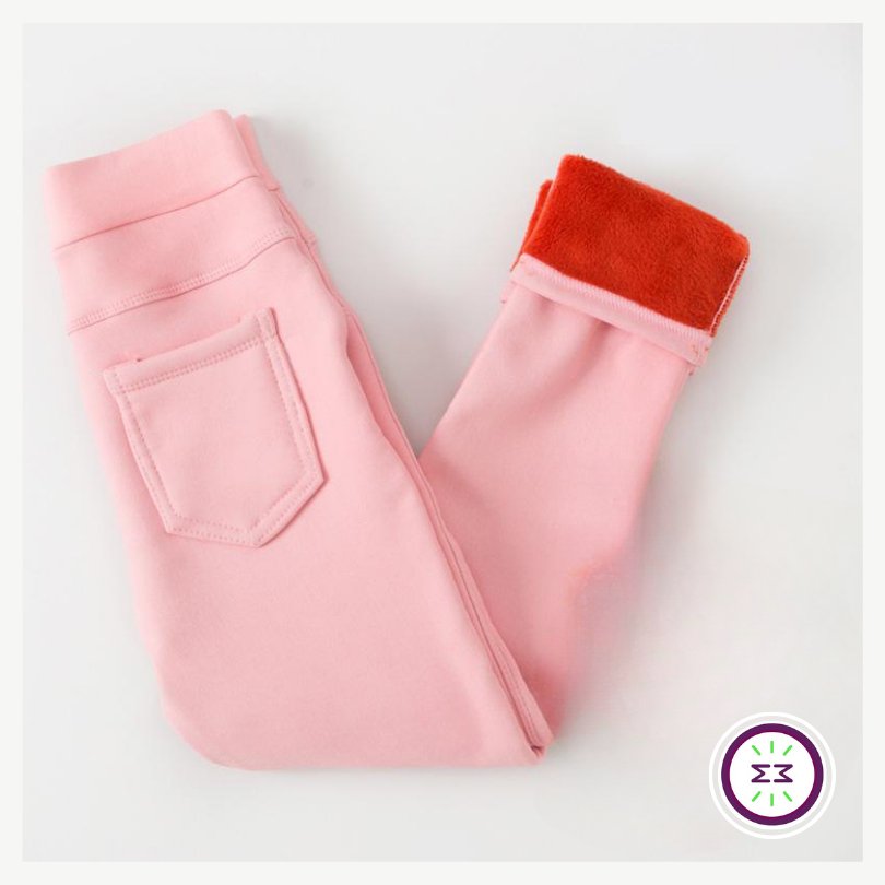 2-12 anos | Calça Legging Grossa #Peluciada - Mãe Compra De Mãe