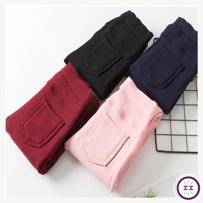 2-12 anos | Calça Legging Grossa #Peluciada - Mãe Compra De Mãe