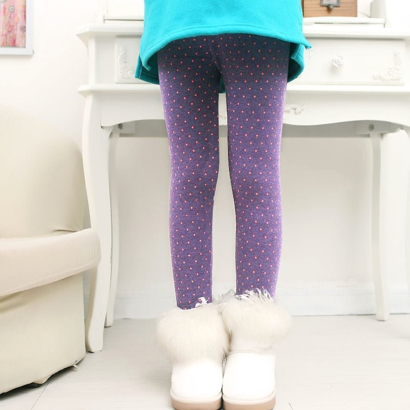 3-10 anos | Calça Legging Infantil Peluciada #Inverno - Mãe Compra De Mãe