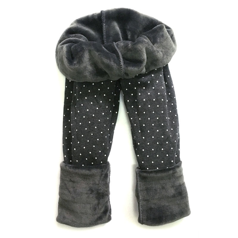 3-10 anos | Calça Legging Infantil Peluciada #Inverno - Mãe Compra De Mãe