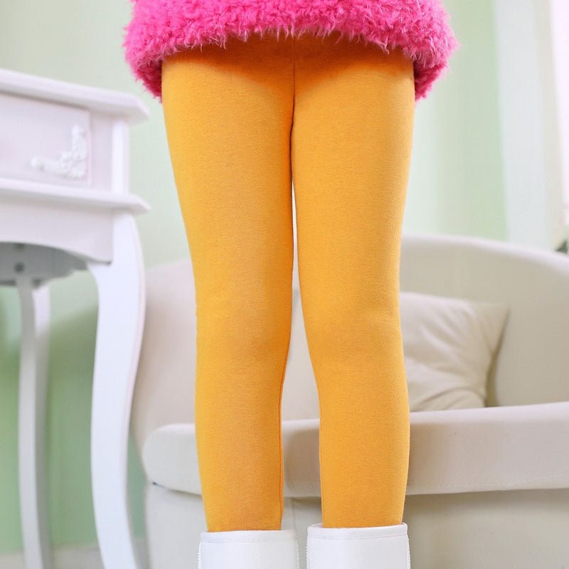 3-10 anos | Calça Legging Infantil Peluciada #Inverno - Mãe Compra De Mãe