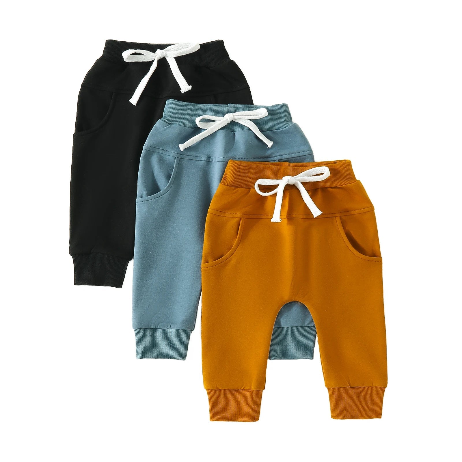 3-Pack Calças de Moletom Esportiva Bebê #Toddlers Tam: RN-3 anos - Mãe Compra De Mãe