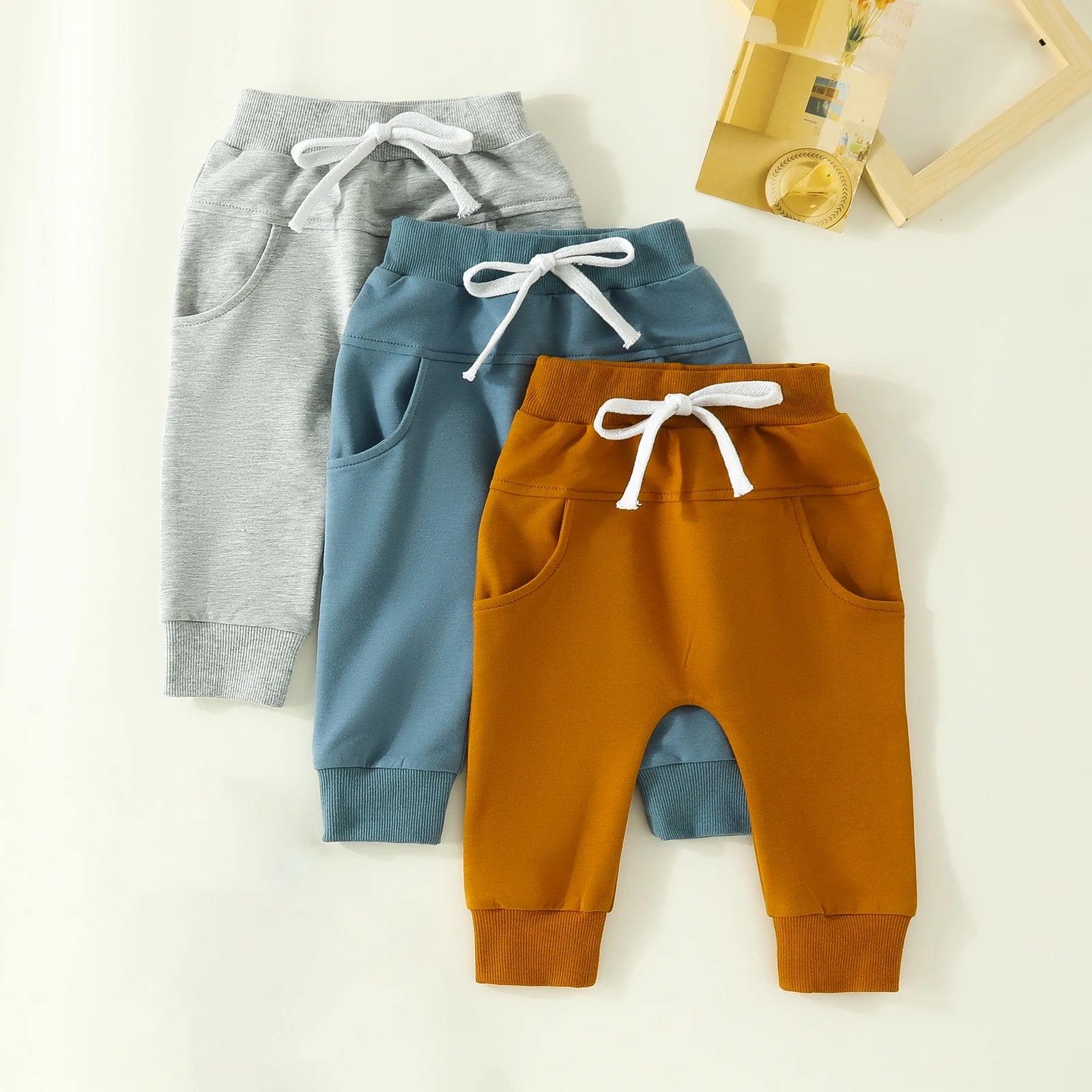 3-Pack Calças de Moletom Esportiva Bebê #Toddlers Tam: RN-3 anos - Mãe Compra De Mãe