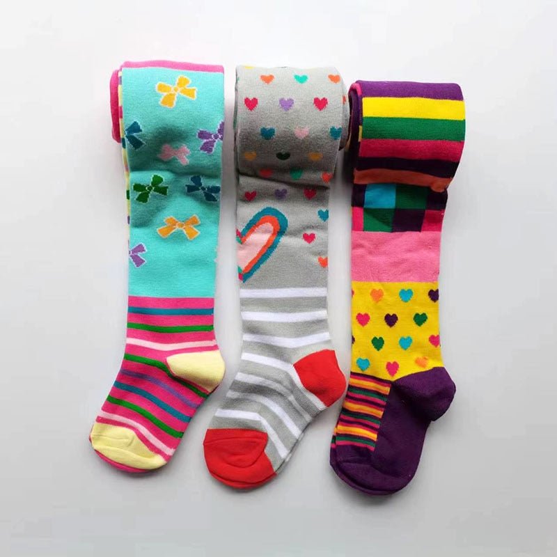 3-Pack Leggings Infantis Coloridas - Tam 3 a 8 Anos - Mãe Compra De Mãe