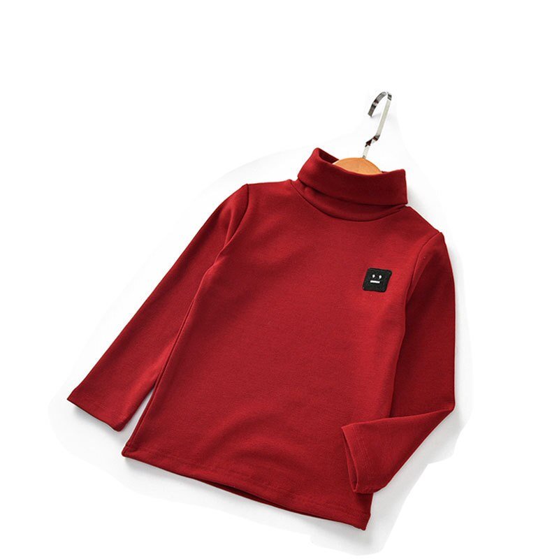 Blusa Infantil Gola Alta 100% Algodão Tam: 1-6 anos - Mãe Compra De Mãe