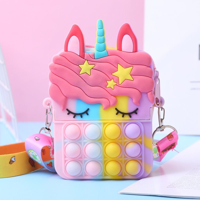 Bolsa Infantil Pop It - Mãe Compra De Mãe