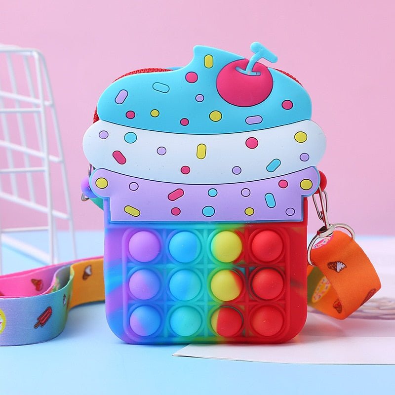 Bolsa Infantil Pop It - Mãe Compra De Mãe