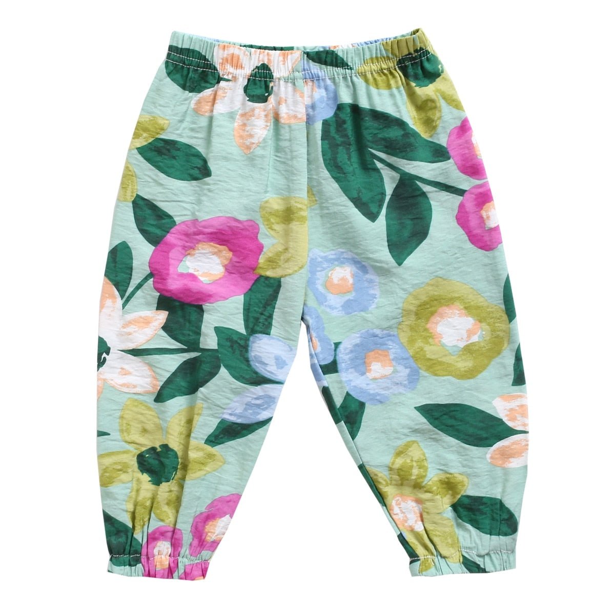 Calça de Bebê Estampada Floral #Primavera Verão #Leve4pague3 - Mãe Compra De Mãe