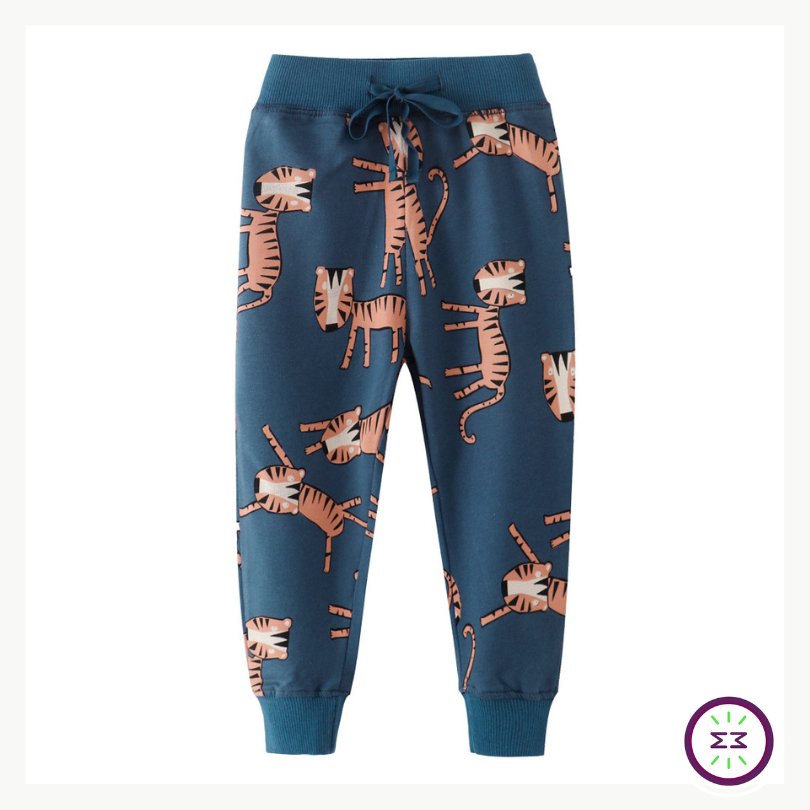 Calça de Moletom Infantil 100% Algodão | Diversas Estampas #meninos | Tam: 1-7 anos - Mãe Compra De Mãe