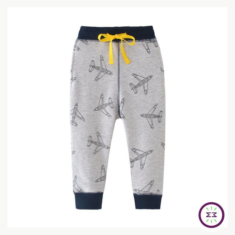 Calça de Moletom Infantil 100% Algodão | Diversas Estampas #meninos | Tam: 1-7 anos - Mãe Compra De Mãe