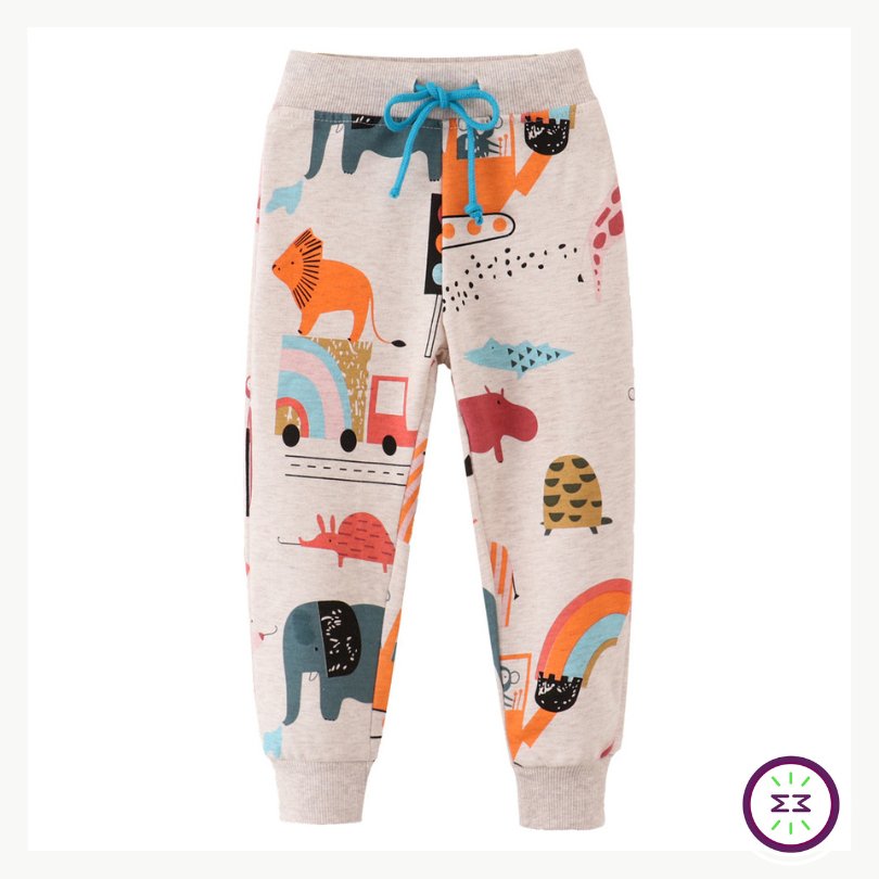 Calça de Moletom Infantil 100% Algodão | Diversas Estampas #meninos | Tam: 1-7 anos - Mãe Compra De Mãe