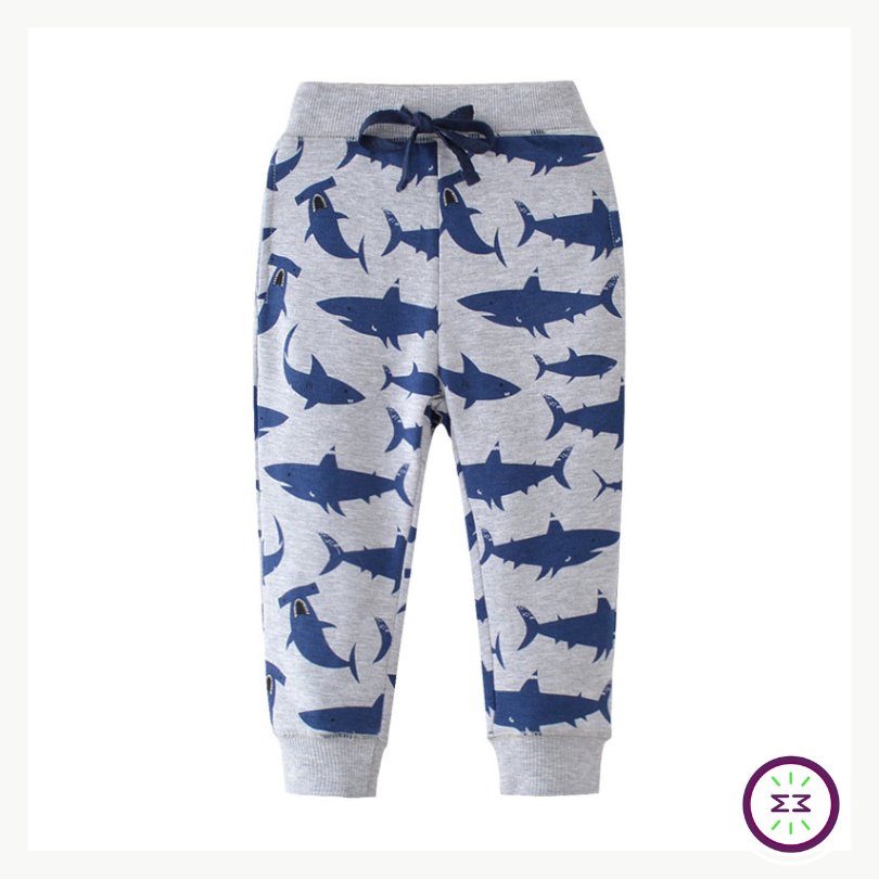 Calça de Moletom Infantil 100% Algodão | Diversas Estampas #meninos | Tam: 1-7 anos - Mãe Compra De Mãe