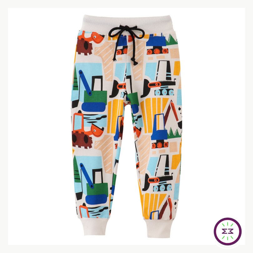 Calça de Moletom Infantil 100% Algodão | Diversas Estampas #meninos | Tam: 1-7 anos - Mãe Compra De Mãe