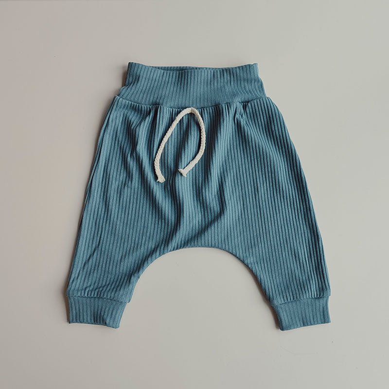 Calça Saruel #Bebê Canelada 100% Algodão #unissex Tam: 6M-3 anos #leve4pague3 - Mãe Compra De Mãe