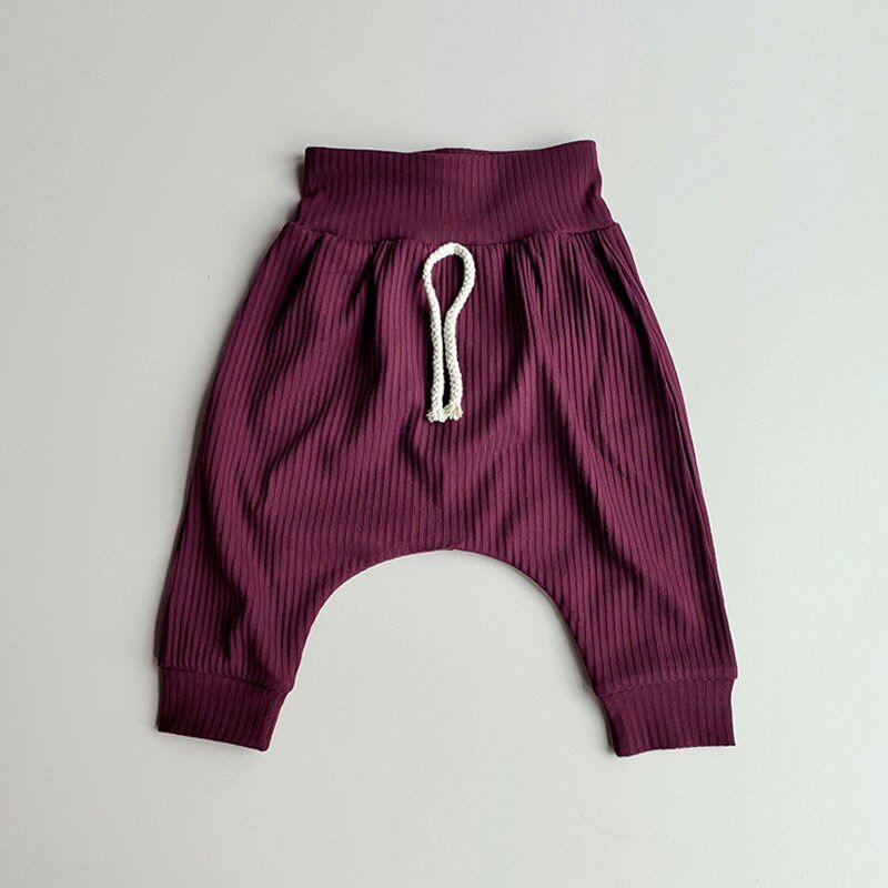 Calça Saruel #Bebê Canelada 100% Algodão #unissex Tam: 6M-3 anos #leve4pague3 - Mãe Compra De Mãe