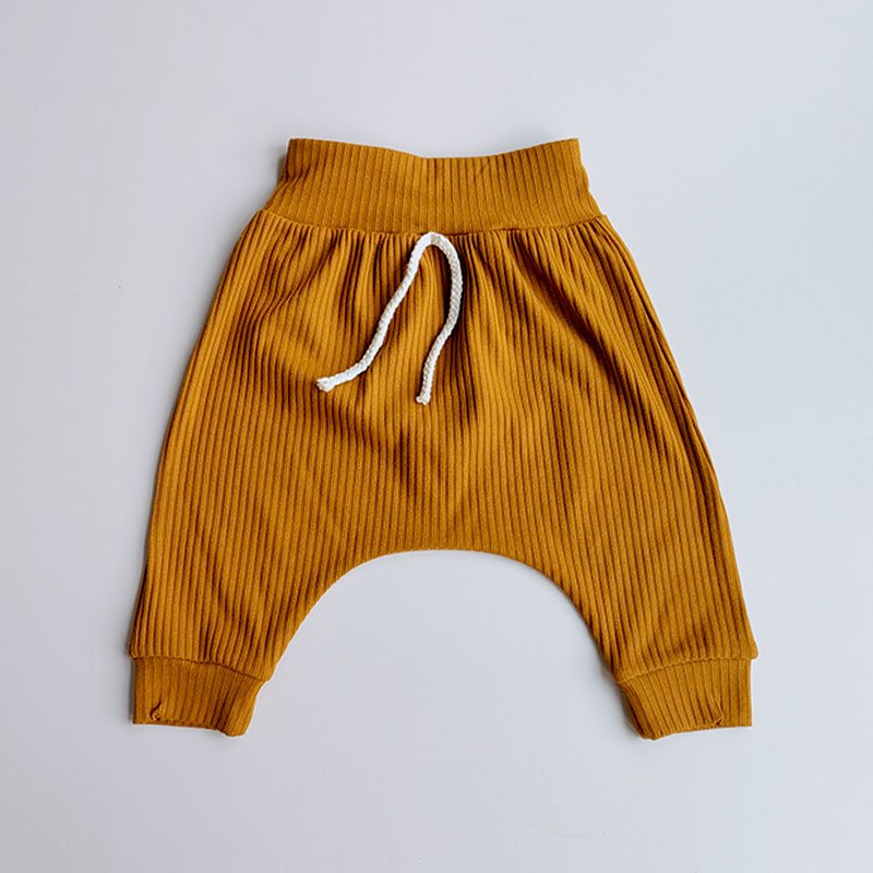 Calça Saruel #Bebê Canelada 100% Algodão #unissex Tam: 6M-3 anos #leve4pague3 - Mãe Compra De Mãe