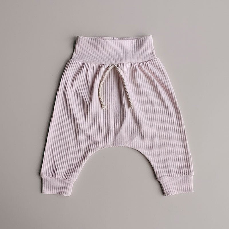 Calça Saruel #Bebê Canelada 100% Algodão #unissex Tam: 6M-3 anos #leve4pague3 - Mãe Compra De Mãe