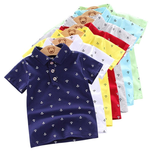 Camisa Polo ou Henley Infantil 100% Algodão Tam: 6m-5 anos - Mãe Compra De Mãe