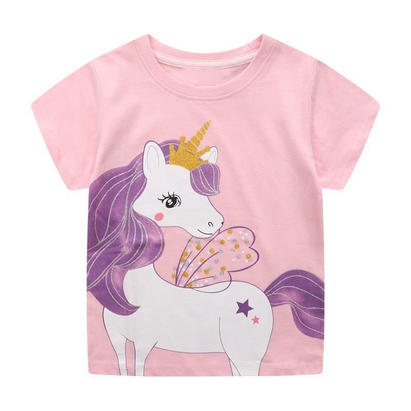 Camiseta Infantil de Algodão 2-7 anos | Diversos Modelos #Verão - Mãe Compra De Mãe