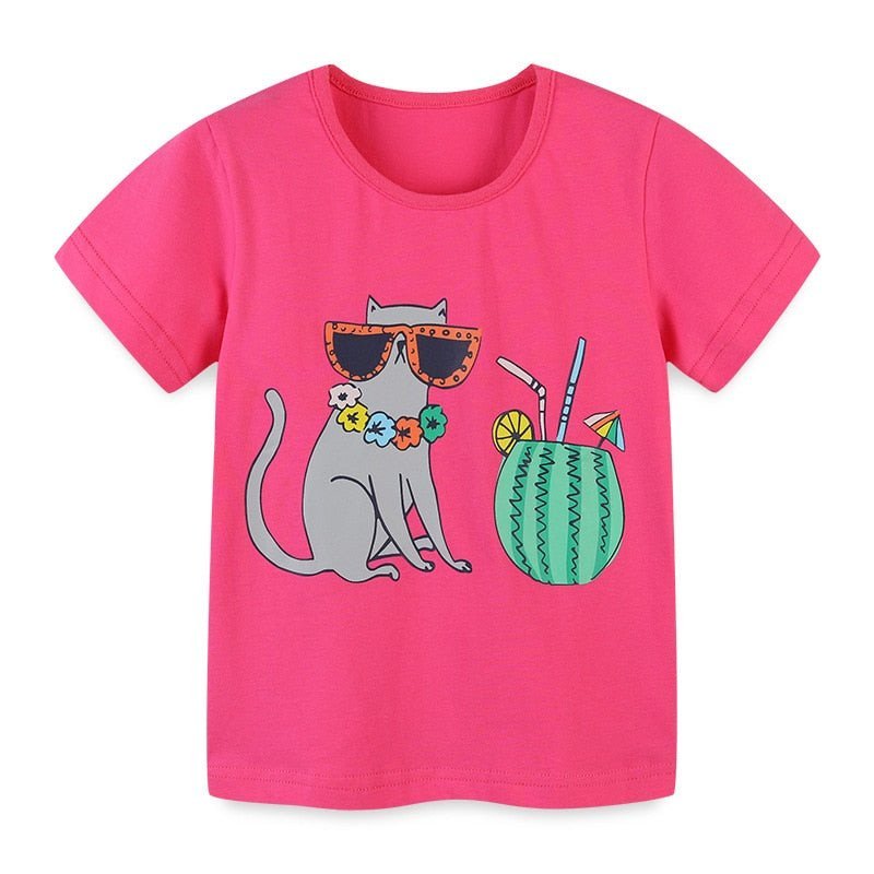 Camiseta Infantil de Algodão 2-7 anos | Diversos Modelos #Verão - Mãe Compra De Mãe