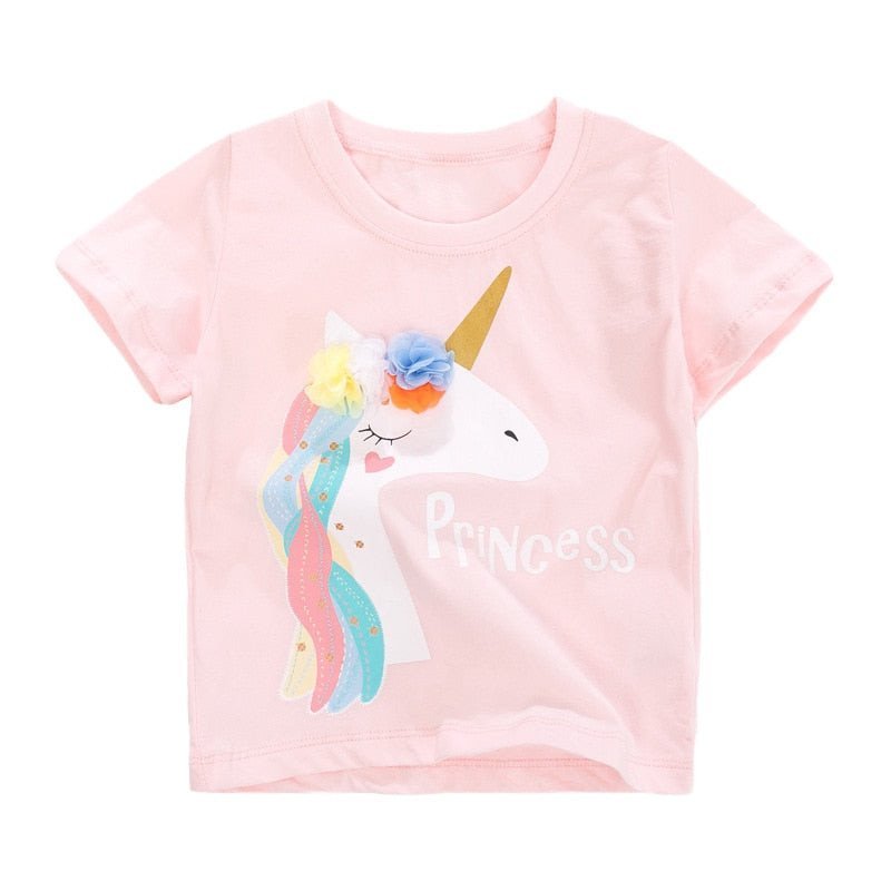 Camiseta Infantil de Algodão 2-7 anos | Diversos Modelos #Verão - Mãe Compra De Mãe