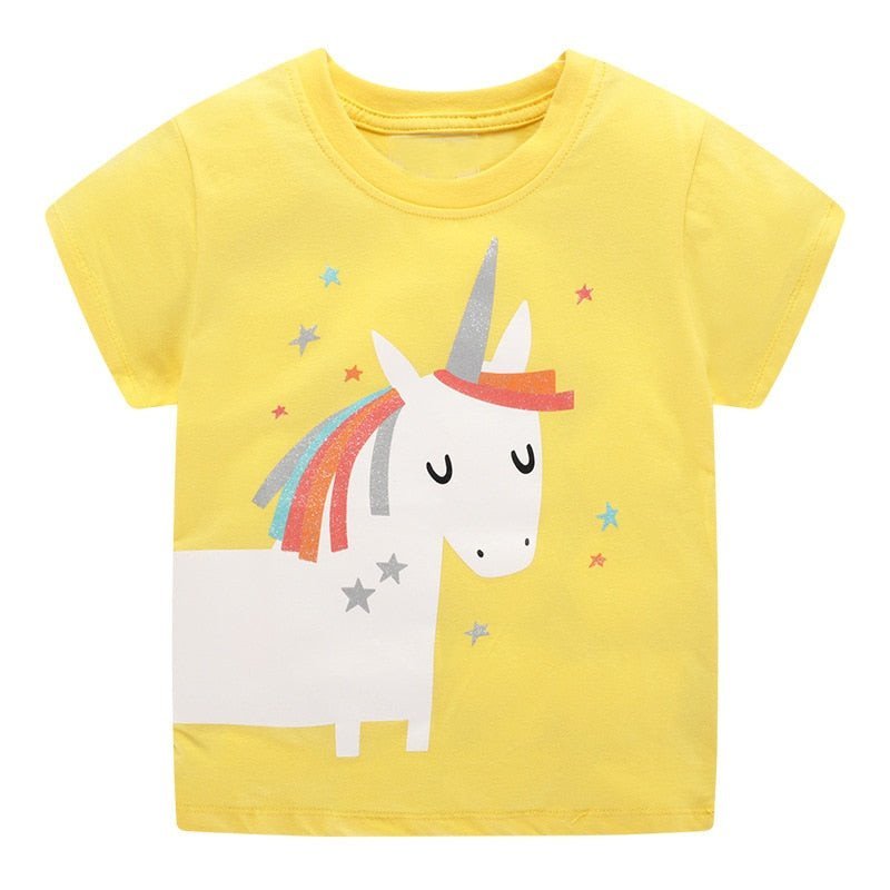 Camiseta Infantil de Algodão 2-7 anos | Diversos Modelos #Verão - Mãe Compra De Mãe