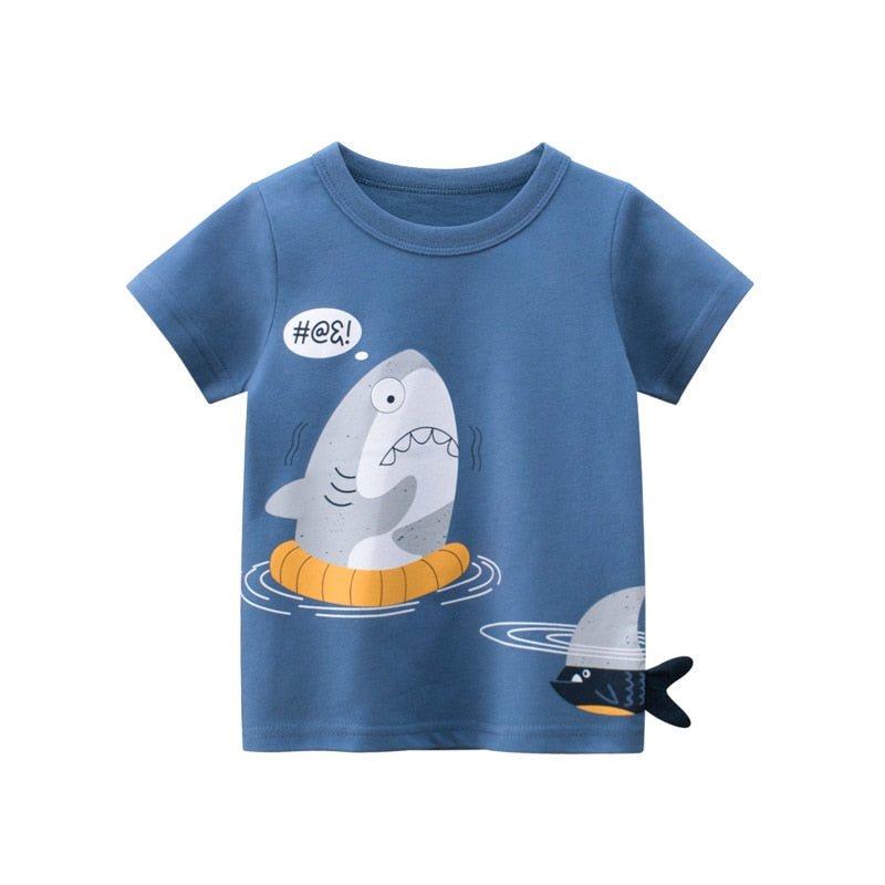 Camiseta Infantil Manga Curta Wild Animals - Mãe Compra De Mãe