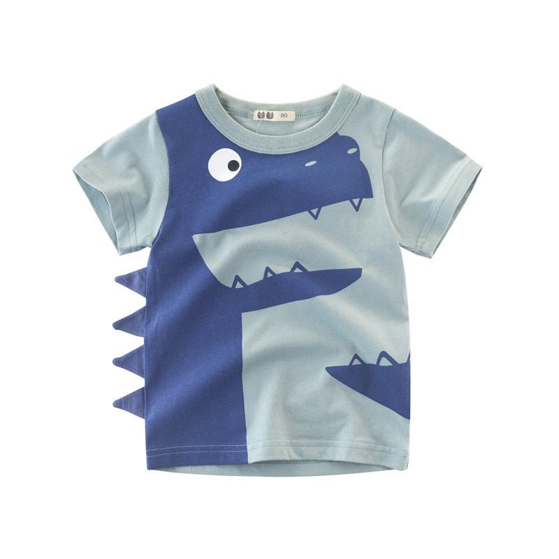 Camiseta Infantil Manga Curta Wild Animals - Mãe Compra De Mãe