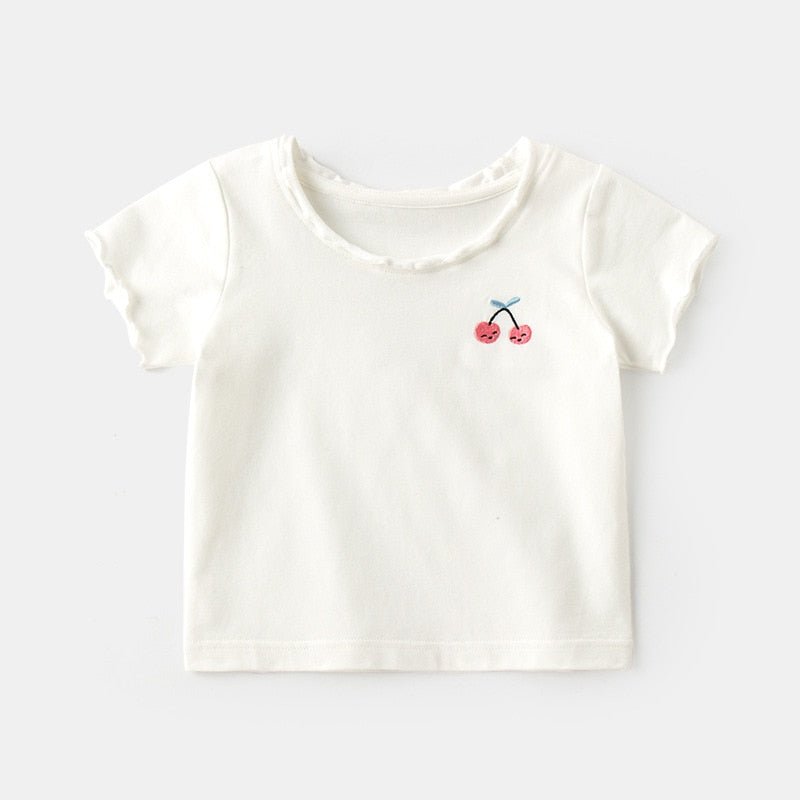 Camiseta Infantil Menina Verão - Tam: 1-3 Anos - Mãe Compra De Mãe