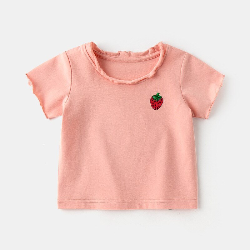 Camiseta Infantil Menina Verão - Tam: 1-3 Anos - Mãe Compra De Mãe