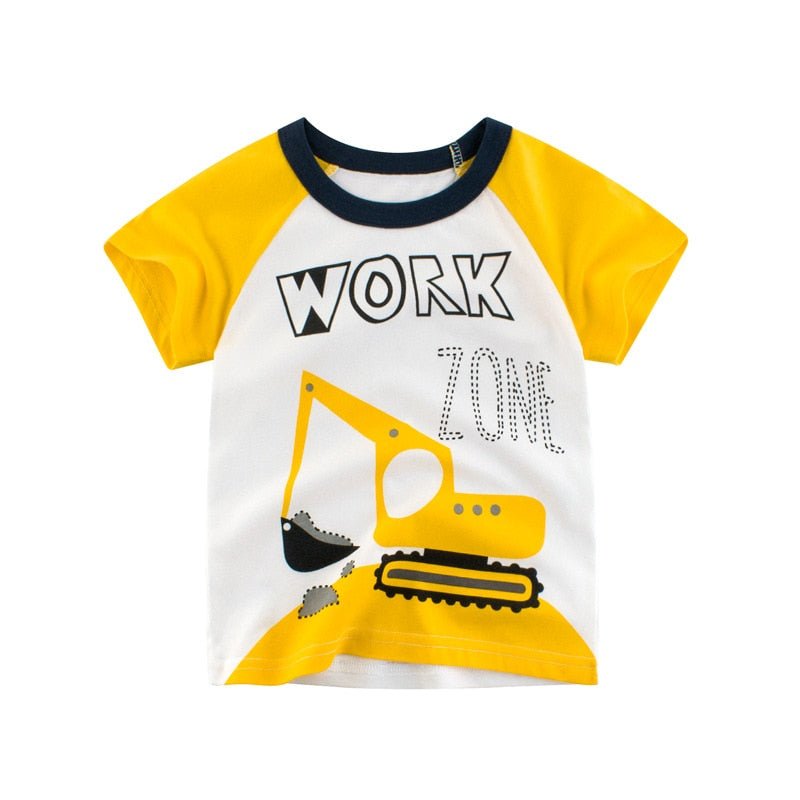 Camiseta Infantil Work Zone - Mãe Compra De Mãe