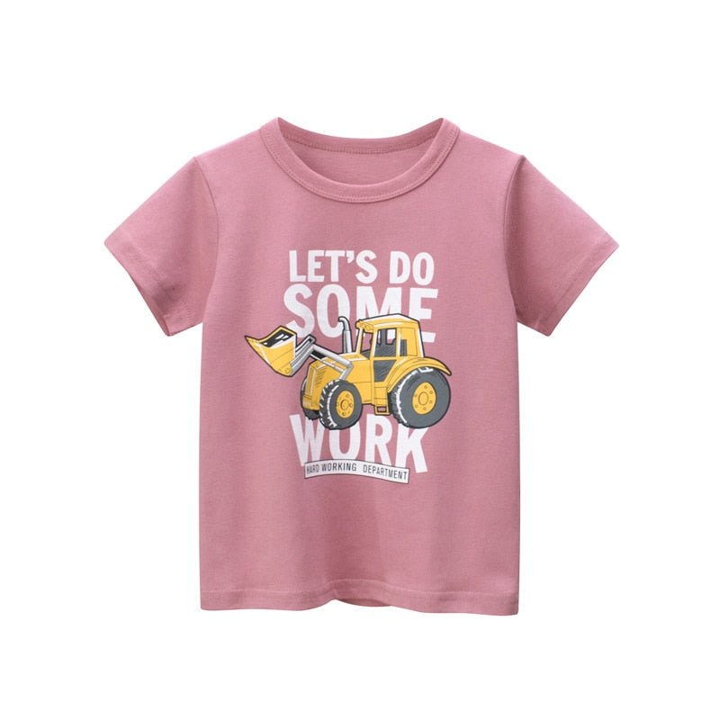 Camiseta Infantil Work Zone - Mãe Compra De Mãe