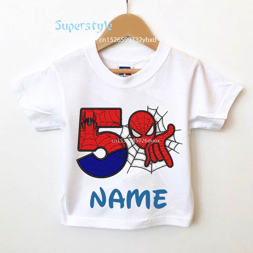 Camiseta Personalizada Homem Aranha - Mãe Compra De Mãe