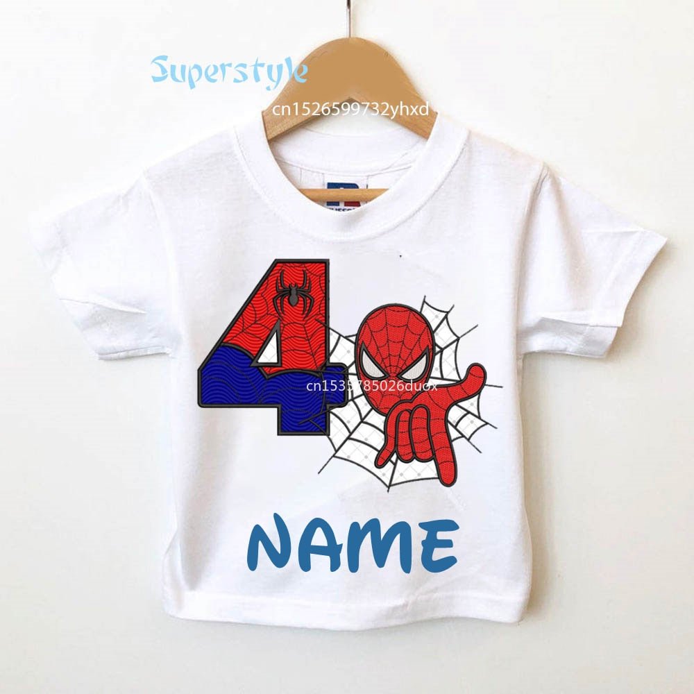 Camiseta Personalizada Homem Aranha - Mãe Compra De Mãe