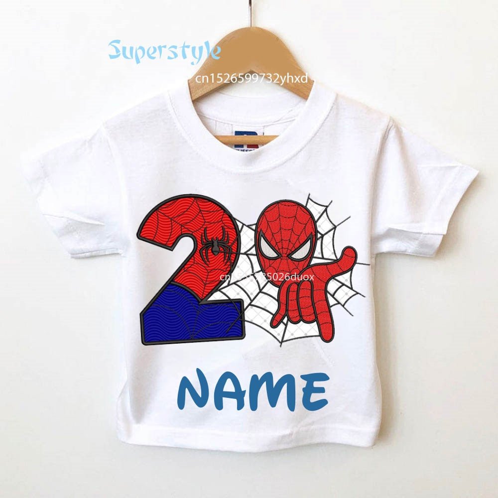 Camiseta Personalizada Homem Aranha - Mãe Compra De Mãe