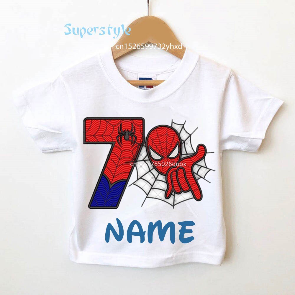 Camiseta Personalizada Homem Aranha - Mãe Compra De Mãe