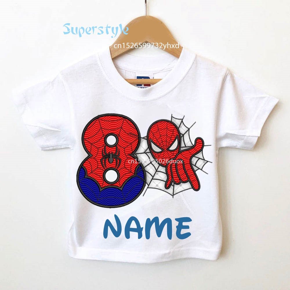 Camiseta Personalizada Homem Aranha - Mãe Compra De Mãe