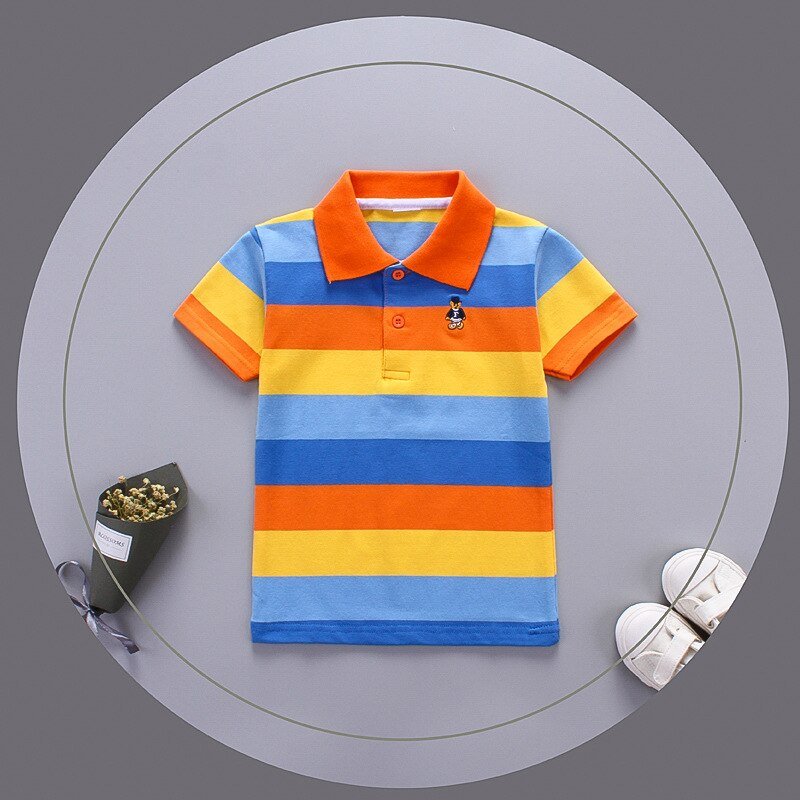 Camiseta Polo Infantil - Tam 2 a 7 Anos - Mãe Compra De Mãe