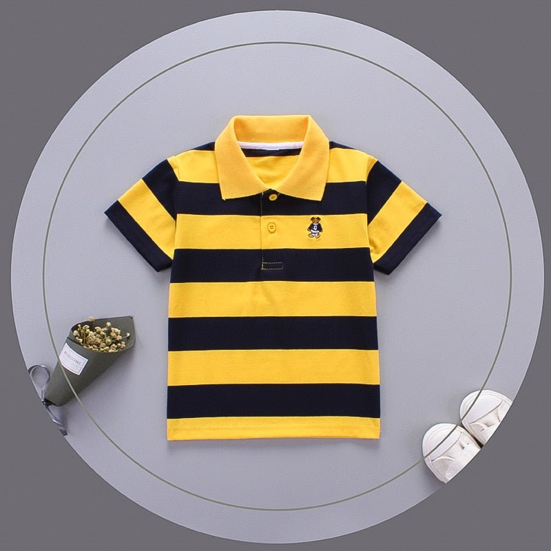 Camiseta Polo Infantil - Tam 2 a 7 Anos - Mãe Compra De Mãe