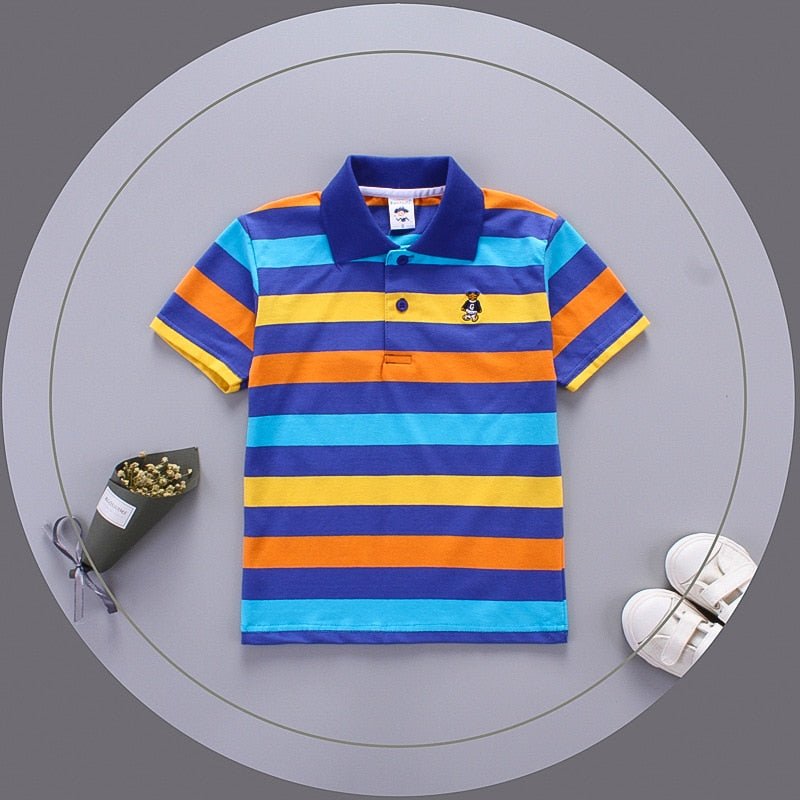 Camiseta Polo Infantil - Tam 2 a 7 Anos - Mãe Compra De Mãe