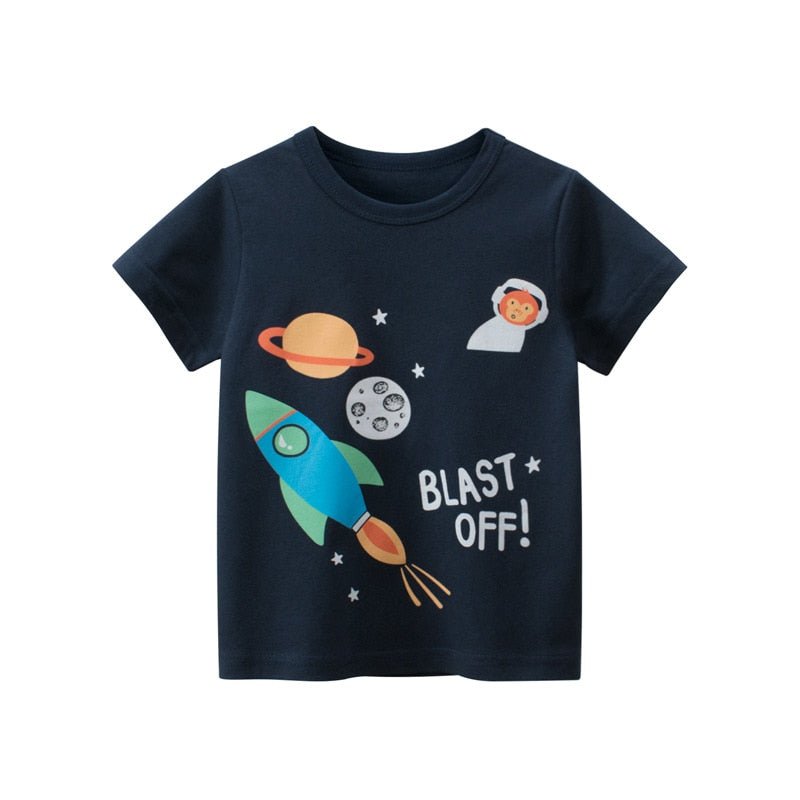 Camisetas de Algodão Infantil (2-8 anos) +de 15 Estampas Super Descoladas - Mãe Compra De Mãe